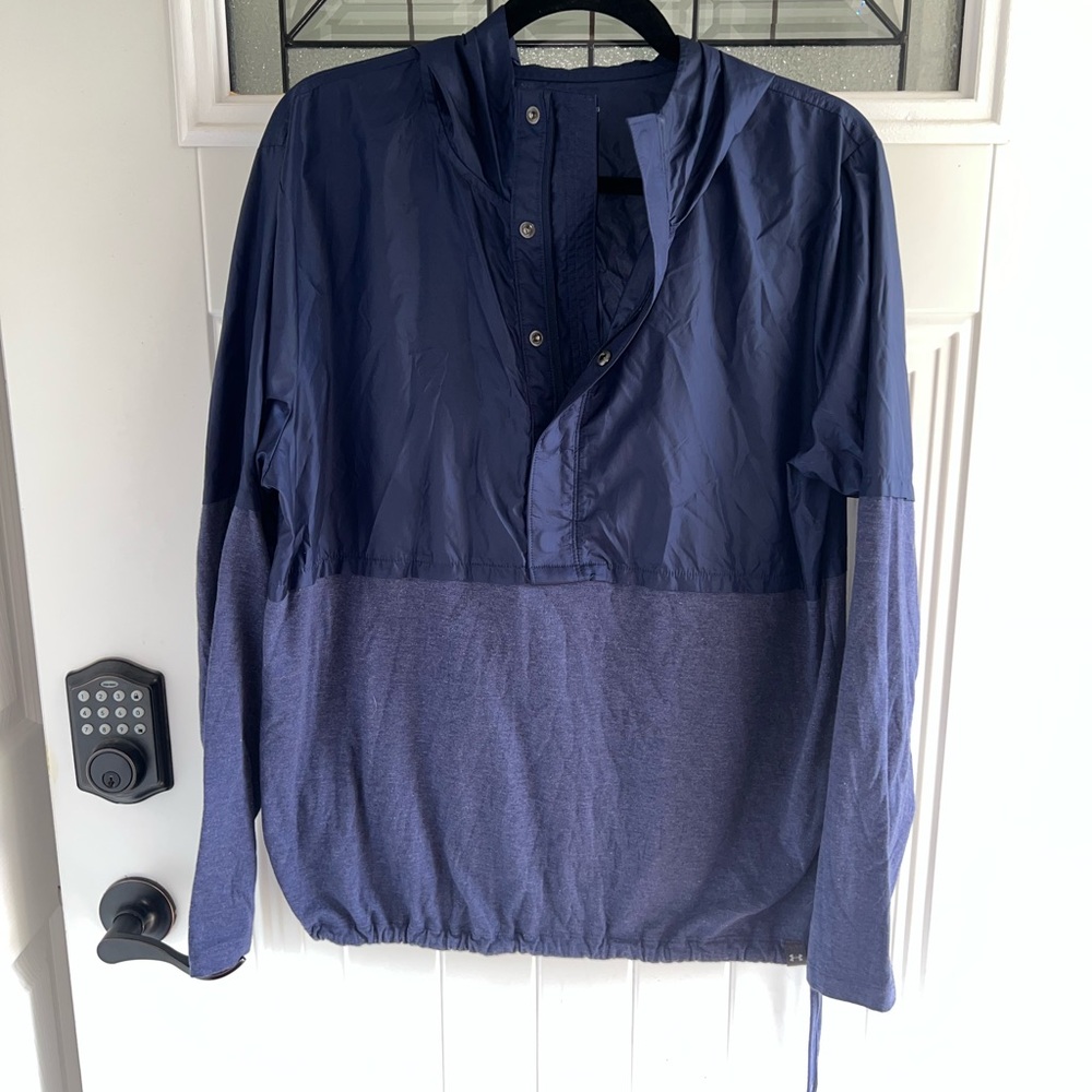 Under Armour Navy and Heather Blue Women's Windbreaker